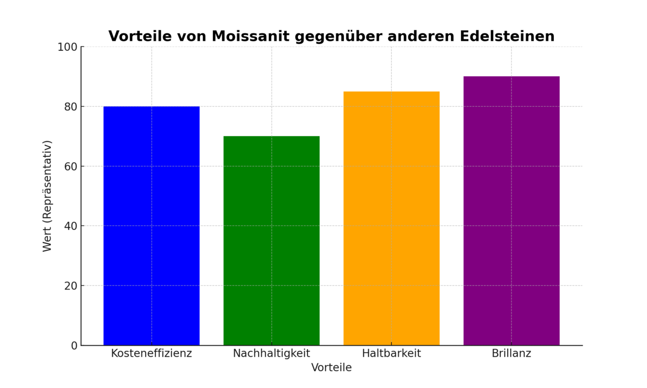 Moissanit Vorteile